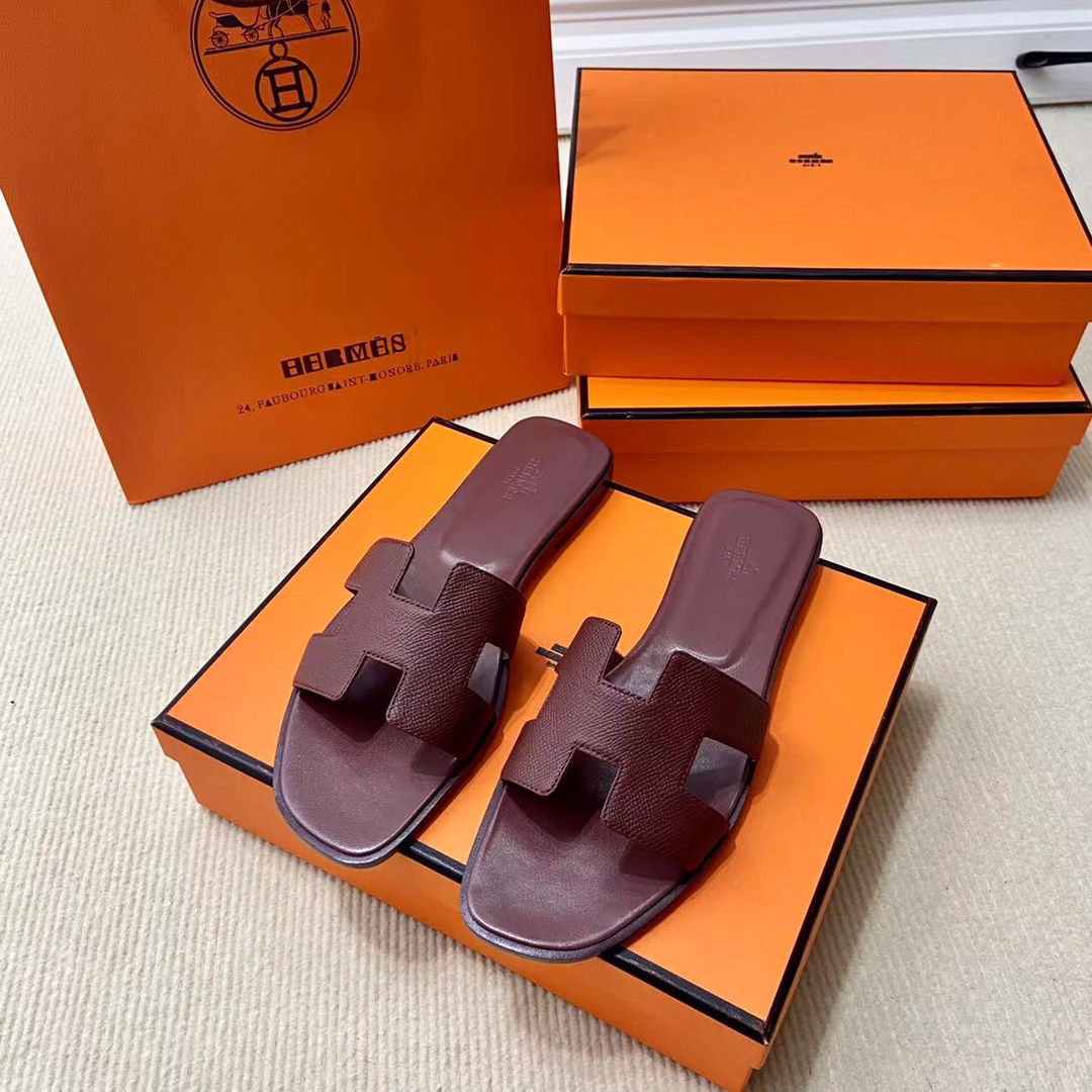 에르메스 올수공 오란 슬리퍼 샌들 앱송 13